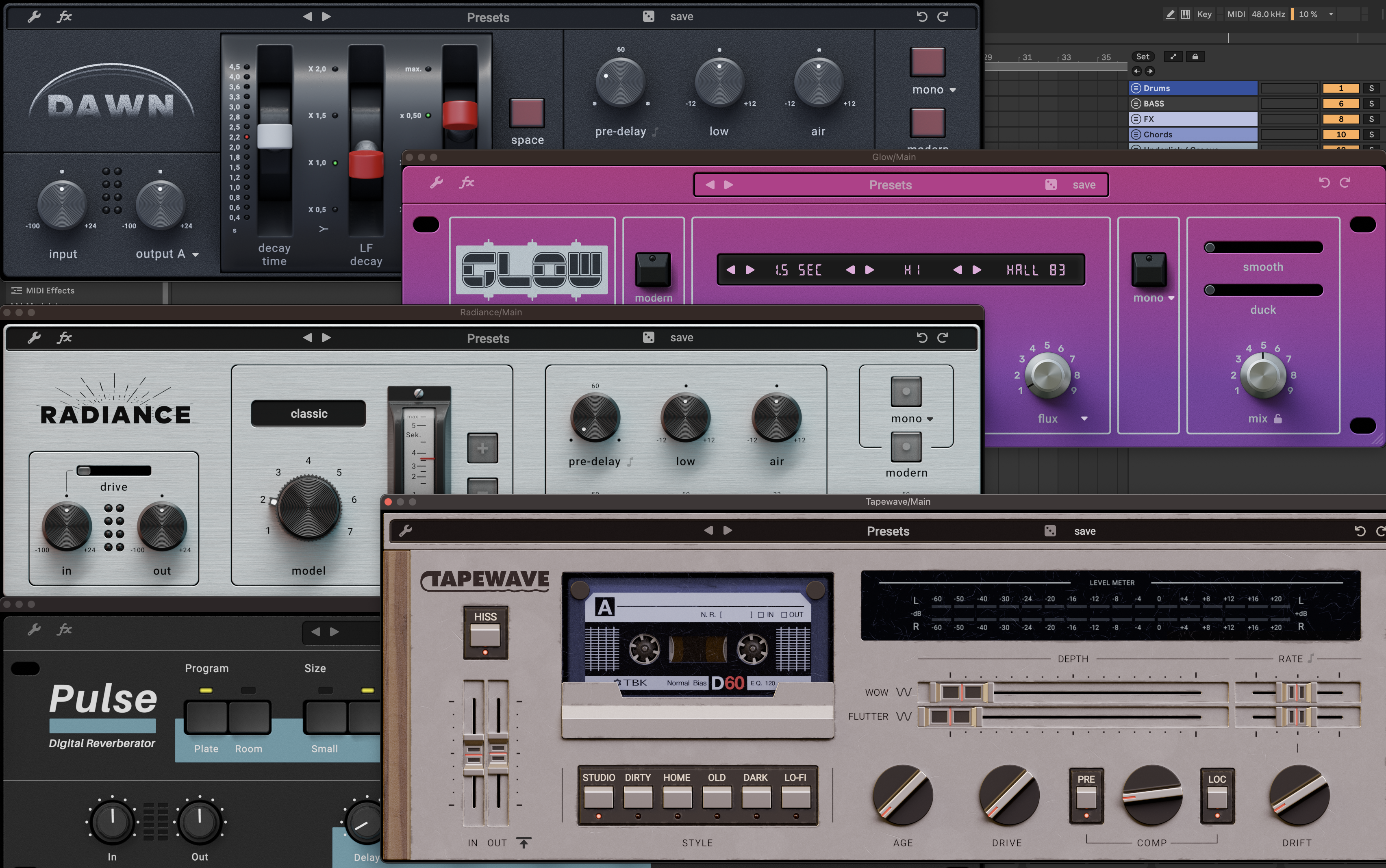 Wave Alchemy Reverb Bundle + Tapewave